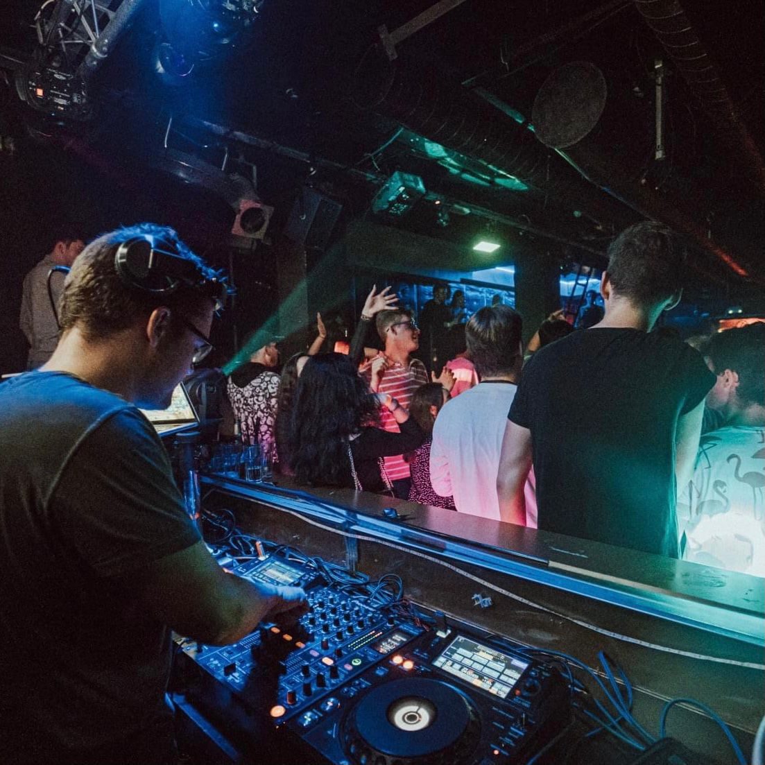 Woodworks playing a club night